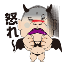 Angels and Devils of the Kansai dialect sticker #4011318