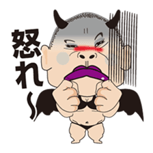 Angels and Devils of the Kansai dialect sticker #4011318