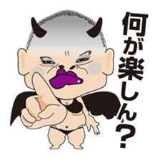 Angels and Devils of the Kansai dialect sticker #4011322
