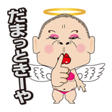Angels and Devils of the Kansai dialect sticker #4011323