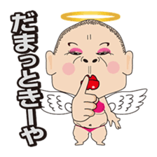 Angels and Devils of the Kansai dialect sticker #4011323