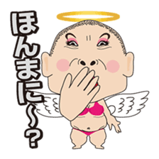 Angels and Devils of the Kansai dialect sticker #4011333