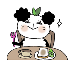 Panda of the panda 3 sticker #4012034