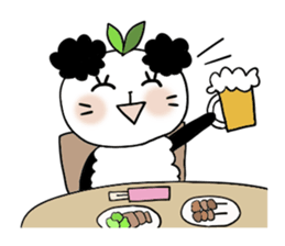 Panda of the panda 3 sticker #4012045