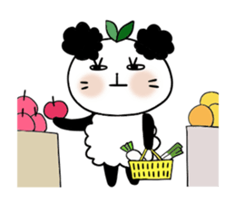 Panda of the panda 3 sticker #4012049