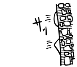 Circle and Square sticker #4012281