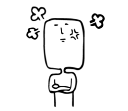 Circle and Square sticker #4012285