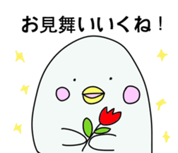 Pharmacist White dolphin Kyupi sticker #4012386