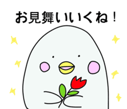 Pharmacist White dolphin Kyupi sticker #4012386