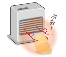 The tiny Pomeranian puppy 3 sticker #4012428