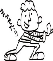 Matthew the doodling sticker #4012531