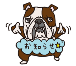 Bulldog Stickers for Bulldog Junkies! sticker #4014135