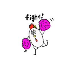 Chicken Brother and sister. sticker #4014377
