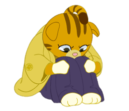 Cat warrior 2 "NEKOBUSHI vol2" sticker #4014805