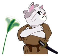 Cat warrior 2 "NEKOBUSHI vol2" sticker #4014814