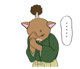 Cat warrior 2 "NEKOBUSHI vol2" sticker #4014818