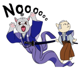 Cat warrior 2 "NEKOBUSHI vol2" sticker #4014827