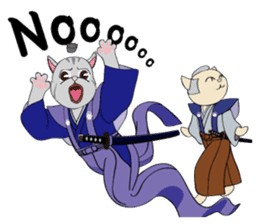 Cat warrior 2 "NEKOBUSHI vol2" sticker #4014827