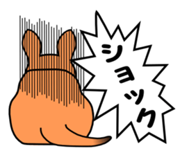 wallaby in Parutom-town sticker #4014840