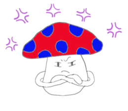 Naughty mashroom sticker #4015489