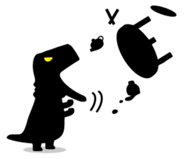 Skillful dinosaurs that refuse sticker #4015625