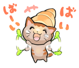 Bread cat sticker #4015835