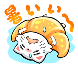 Bread cat sticker #4015849