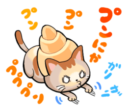 Bread cat sticker #4015861