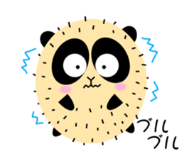 Mokopan of the sheep panda sticker #4016628