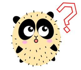 Mokopan of the sheep panda sticker #4016629