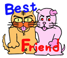 Cat "Candy" sticker #4016809