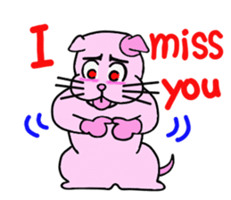 Cat "Candy" sticker #4016822