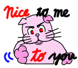 Cat "Candy" sticker #4016826