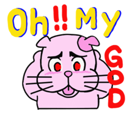 Cat "Candy" sticker #4016829