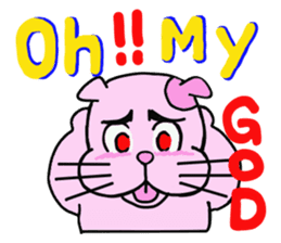 Cat "Candy" sticker #4016829