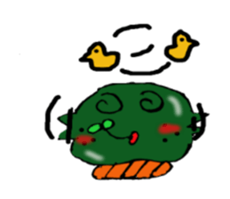 Kusamochi-chan sticker #4016966