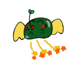Kusamochi Chan By Shochan Sticker Kusamochi Chan By Shochan Sticker