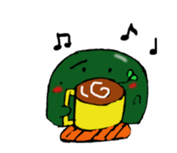 Kusamochi-chan sticker #4016987