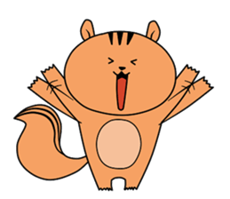 Mr.squirrel!! sticker #4017316