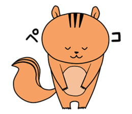 Mr.squirrel!! sticker #4017325