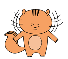 Mr.squirrel!! sticker #4017341