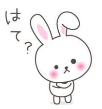 Lovely rabbit 2 sticker #4017515