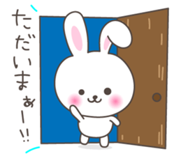 Lovely rabbit 2 sticker #4017521