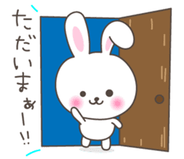 Lovely rabbit 2 sticker #4017521