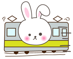 Lovely rabbit 2 sticker #4017528