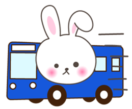 Lovely rabbit 2 sticker #4017529