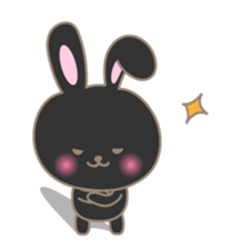 Lovely rabbit 2 sticker #4017530