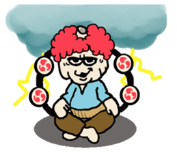 Garlic and octopus sticker #4017638