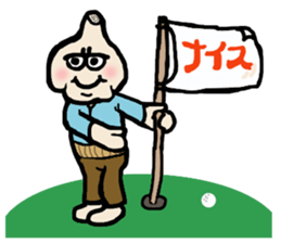 Garlic and octopus sticker #4017648