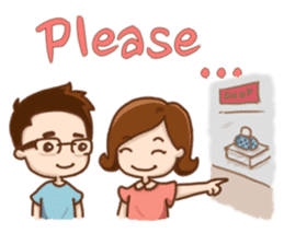 KookKai & KookKong Lovely couple sticker #4017752
